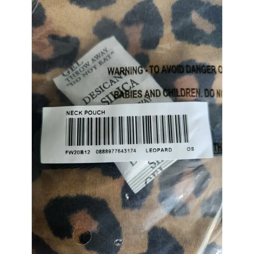 Supreme Leopard Print Neck Pouch FW20 Shoulder Bag 100% Authentic